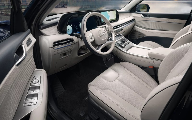 Explore the luxurious interior of the 2025 Hyundai Palisade near