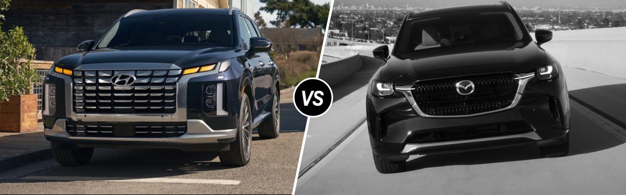 2025 Hyundai Palisade vs 2025 Mazda CX-90 in Woodbridge, NJ