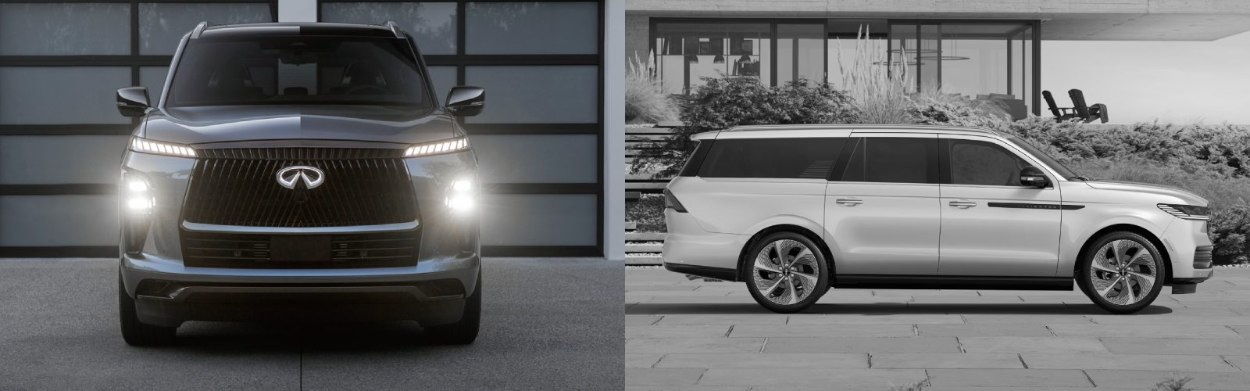 2025 INFINITI QX80 vs 2025 Lincoln Navigator near Denver, CO