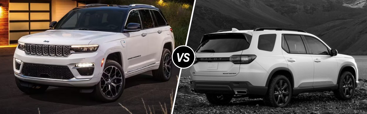 2025 Jeep Grand Cherokee vs 2025 Honda Pilot near Alexandria, VA