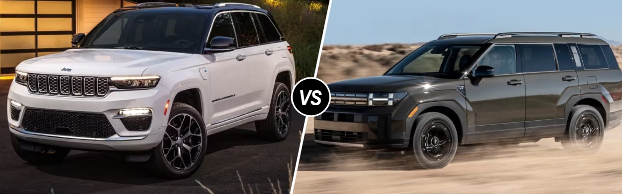 2025 Jeep Grand Cherokee vs 2025 Hyundai Santa Fe in Boulder, CO