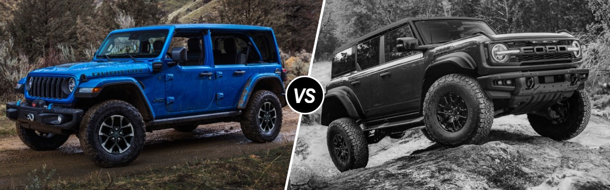 2025 Jeep Wrangler 4xe vs 2025 Ford Bronco in Colorado Springs, CO