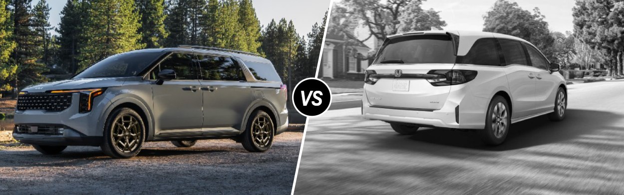 2025 Kia Carnival MPV vs 2025 Honda Odyssey in Southfield, MI