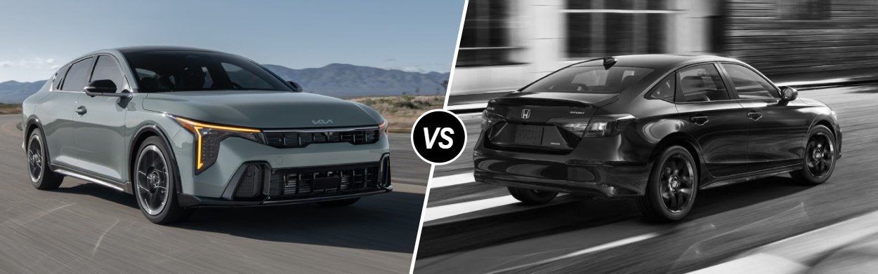 2025 Kia K4 vs 2025 Honda Civic Sedan in Woodbridge, NJ
