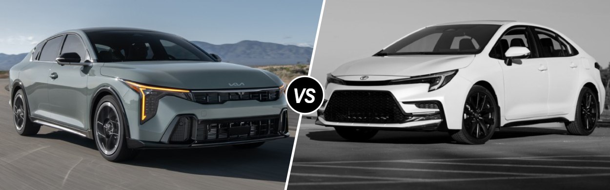 2025 Kia K4 vs 2025 Toyota Corolla near Detroit, MI