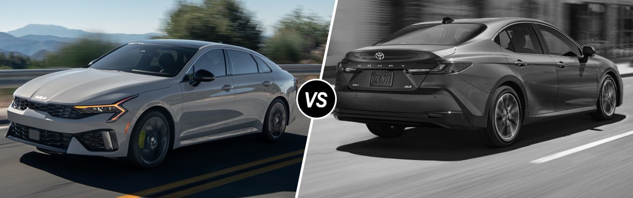 2025 Kia K5 vs 2025 Toyota Camry in Thornton, CO