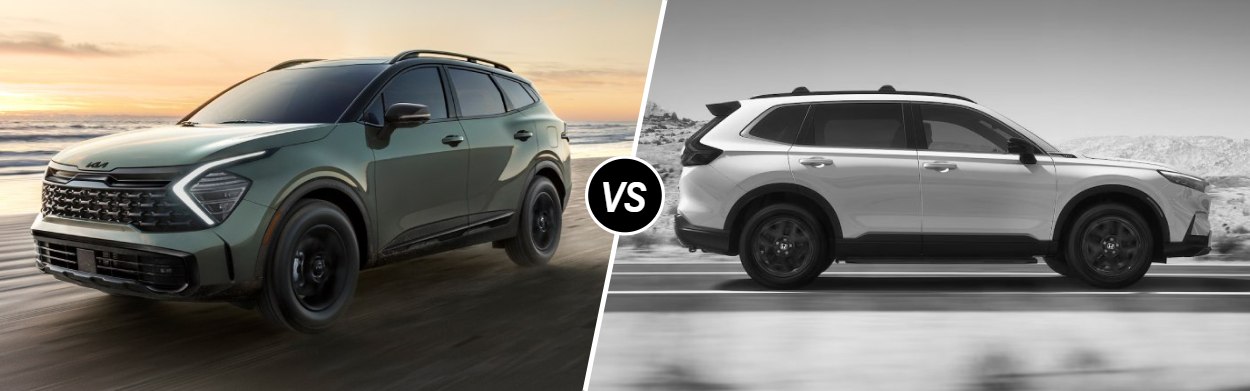 2025 Kia Sportage vs 2025 Honda CR-V near Denver, CO