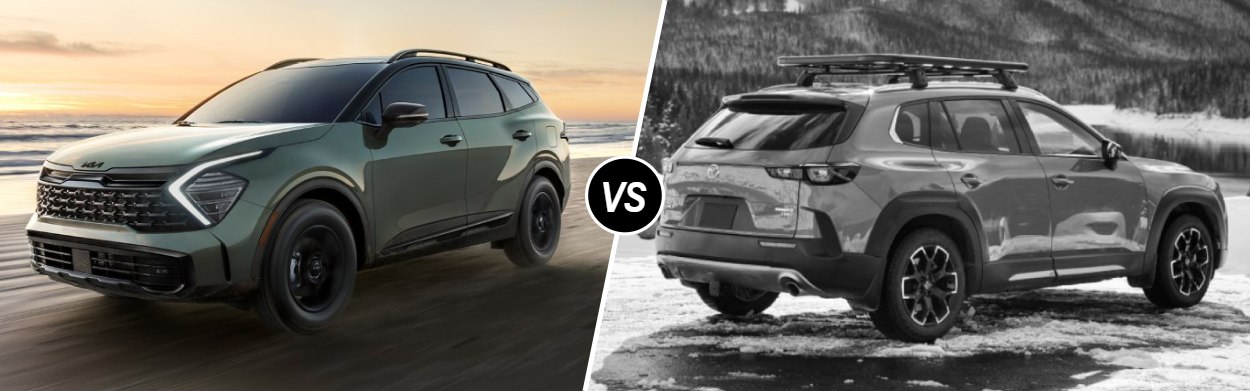 2025 Kia Sportage vs 2025 Mazda CX-50 in San Antonio, TX