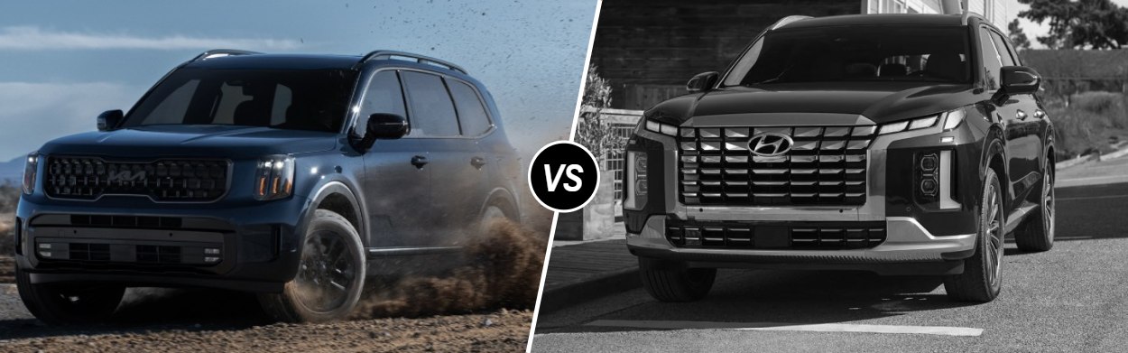 2025 Kia Telluride vs 2025 Hyundai Palisade near Denver, CO