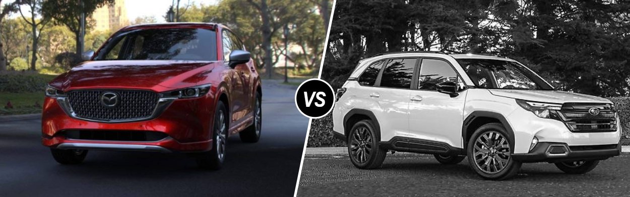 2025 Mazda CX-5 vs 2025 Subaru Forester in Corona, CA