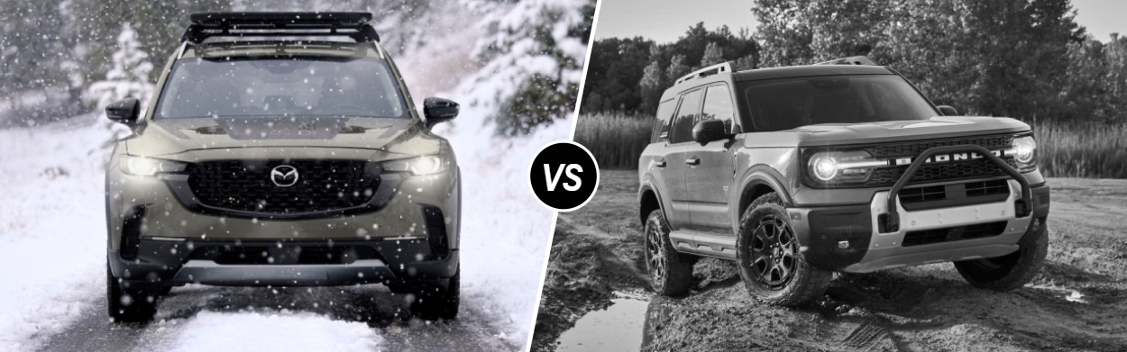 2025 Mazda CX-50 vs 2025 Ford Bronco Sport in Mesa, AZ