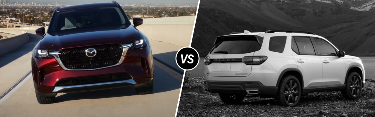 2025 Mazda CX-90 vs 2025 Honda Pilot near Riverside, CA
