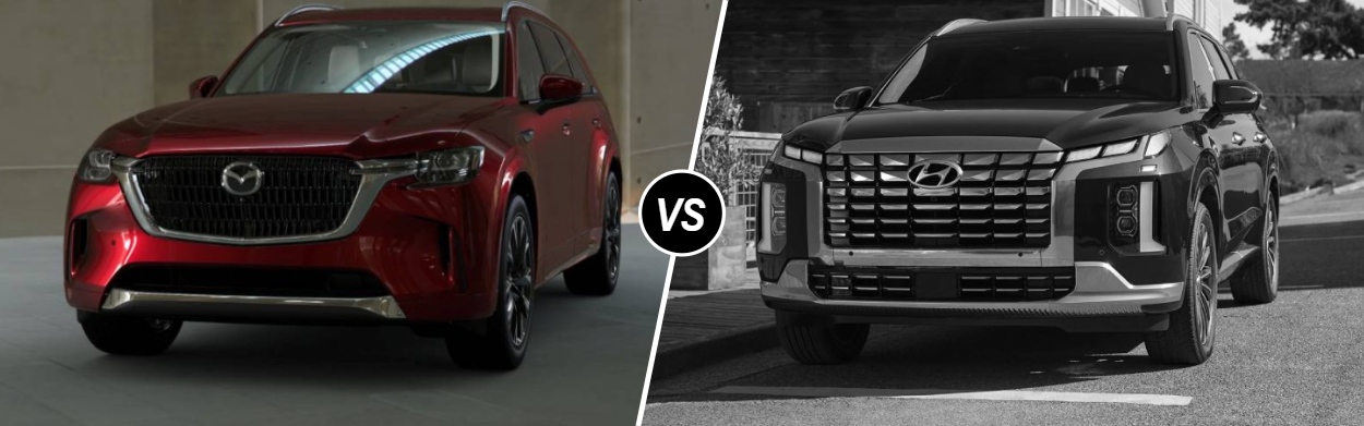 2025 Mazda CX-90 vs 2025 Hyundai Palisade near Chino, CA