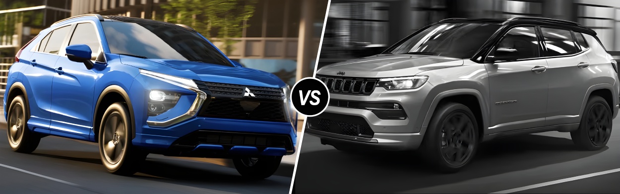 2025 Mitsubishi Eclipse Cross vs 2025 Jeep Compass in Terre Haute, IN