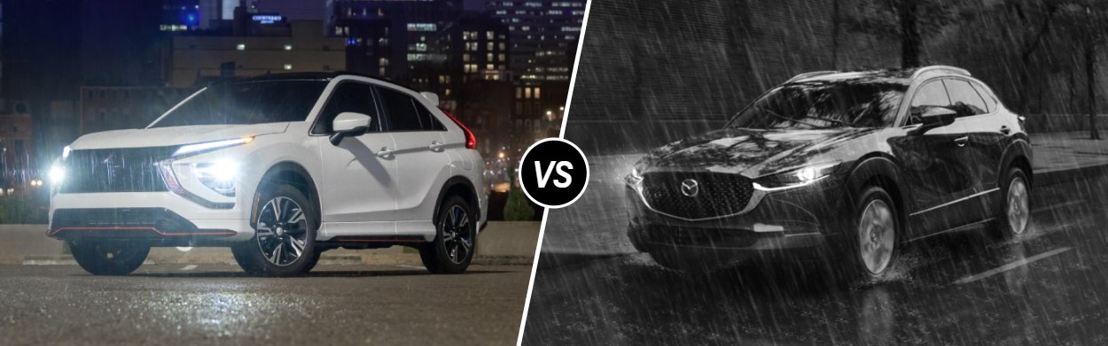 2025 Mitsubishi Eclipse Cross vs 2025 Mazda CX-30 in Southfield, MI