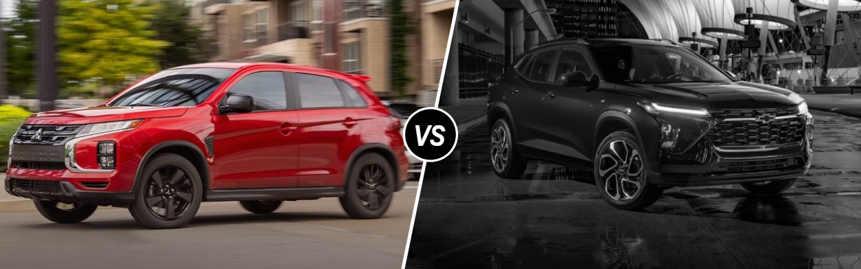 2025 Mitsubishi Outlander Sport vs 2025 Chevrolet Trax in Terre Haute, IN