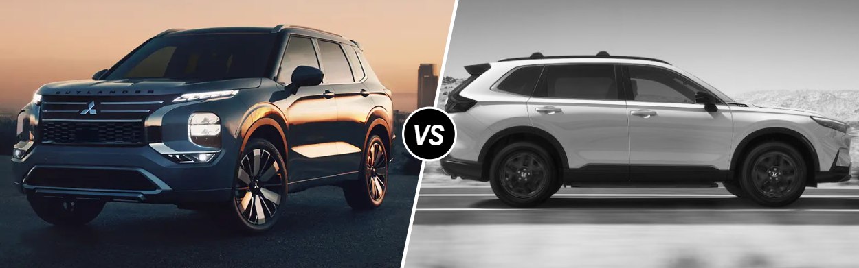 2025 Mitsubishi Outlander vs 2025 Honda CR-V near Toledo, OH