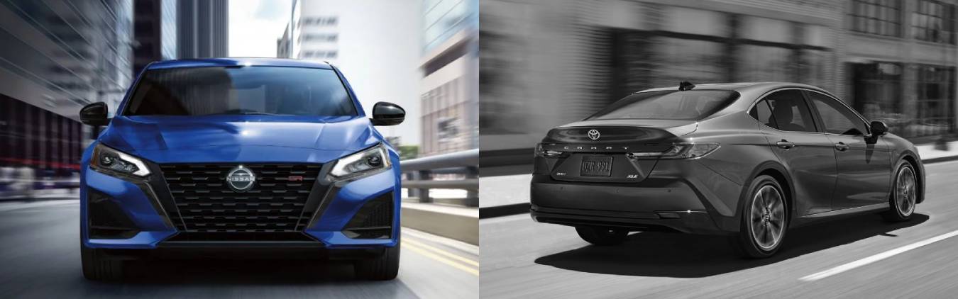 2025 Nissan Altima vs 2025 Toyota Camry in San Antonio, TX