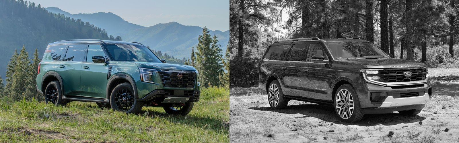2025 Nissan Armada vs 2025 Ford Expedition in San Antonio, TX