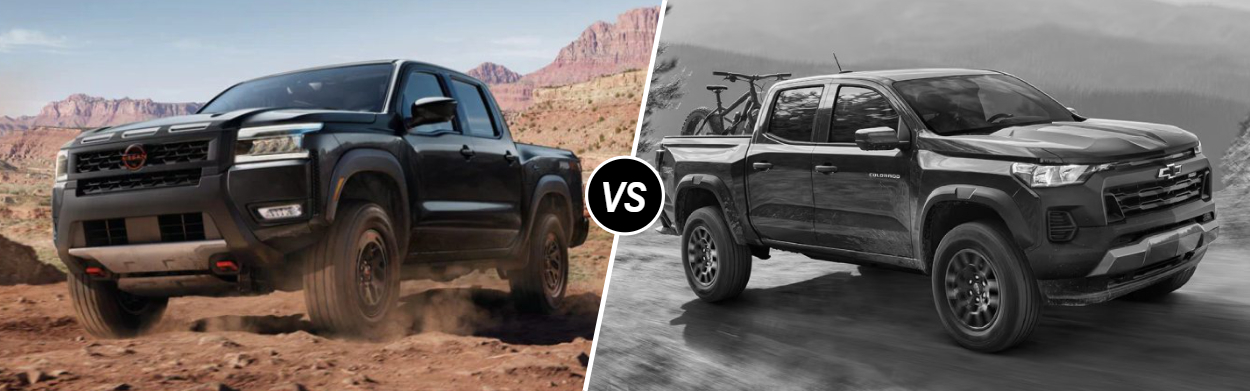 2025 Nissan Frontier vs 2025 Chevrolet Colorado in San Luis Obispo, CA