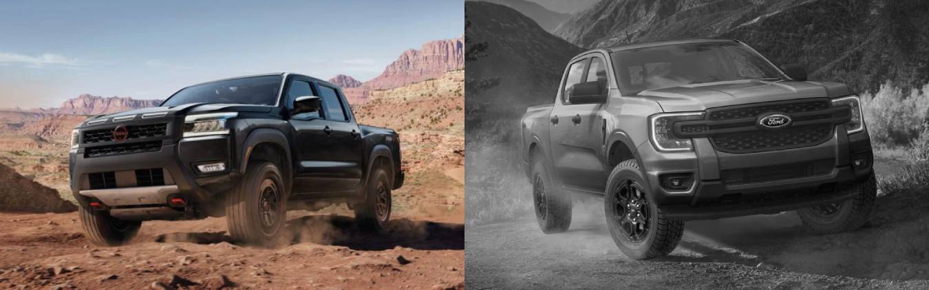2025 Nissan Frontier vs 2025 Ford Ranger in San Antonio, TX