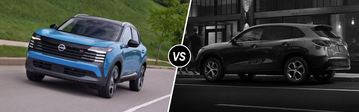 2025 Nissan Kicks vs 2025 Honda HR-V in San Antonio, TX