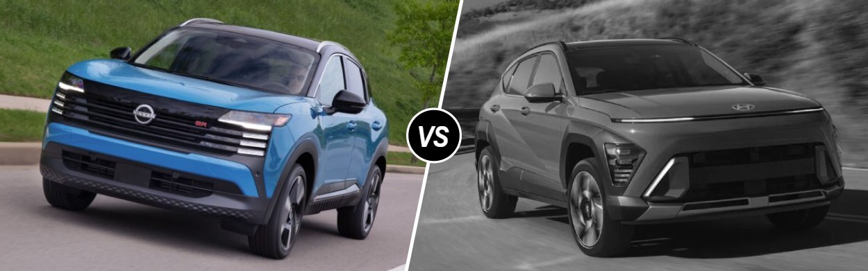 2025 Nissan Kicks vs 2025 Hyundai Kona in San Luis Obispo, CA