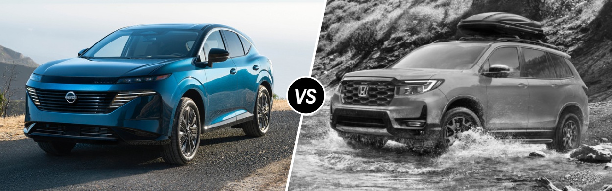 2025 Nissan Murano vs 2025 Honda Passport in Woodbridge, NJ