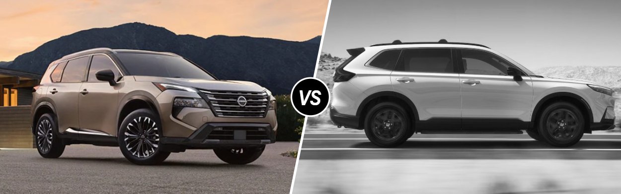 2025 Nissan Rogue vs 2025 Honda CR-V in San Antonio, TX