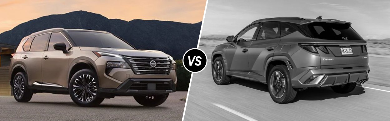 2025 Nissan Rogue vs 2025 Hyundai Tucson near Lowell, MA - Nissan of ...