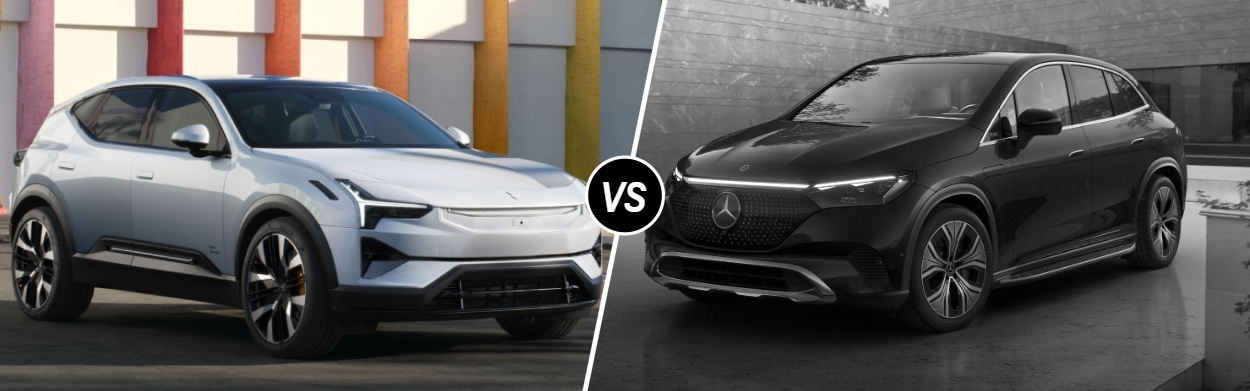 2025 Polestar 3 vs 2025 Mercedes-Benz EQE SUV near Phoenix, AZ