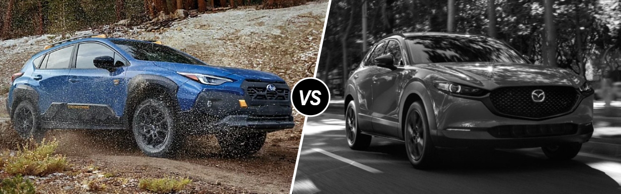 2025 Subaru Crosstrek vs 2025 Mazda CX-30 near Lewiston, ME