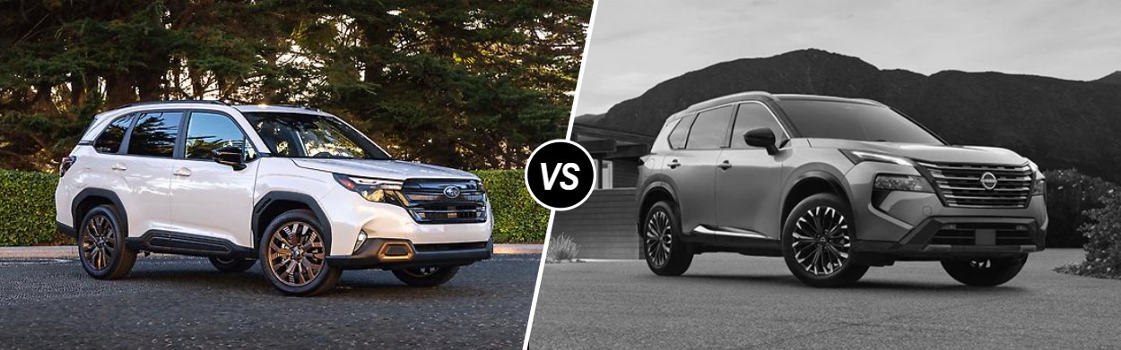 2025 Subaru Forester vs 2025 Nissan Rogue in Boulder, CO