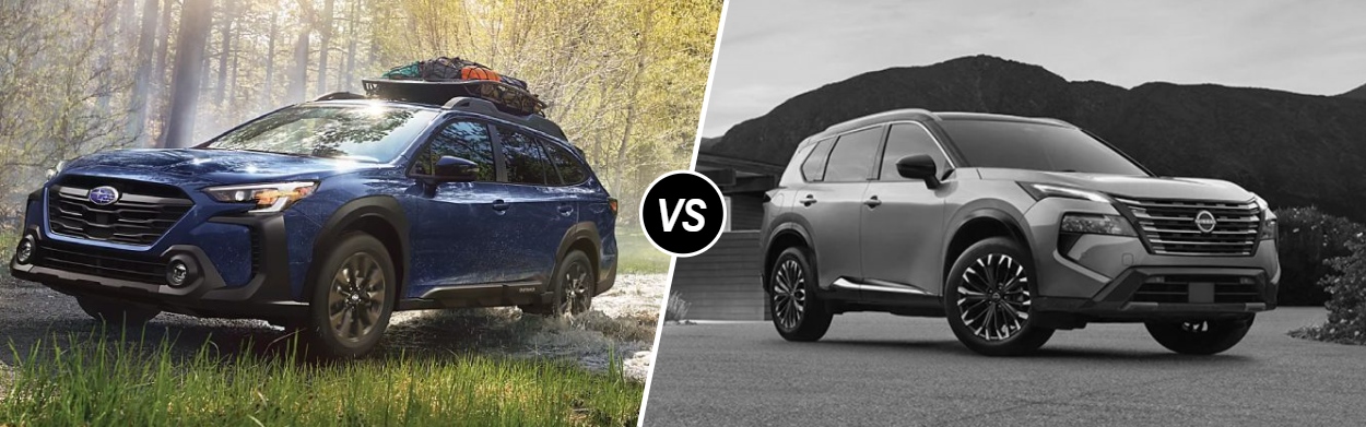 2025 Subaru Outback vs 2025 Nissan Rogue near Detroit, MI