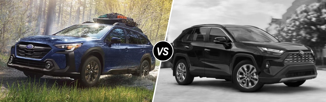 2025 Subaru Outback vs 2025 Toyota RAV4 near Portland, ME