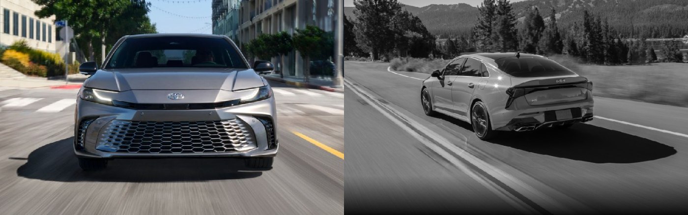 2025 Toyota Camry vs 2025 Kia K5 in McKinney, TX