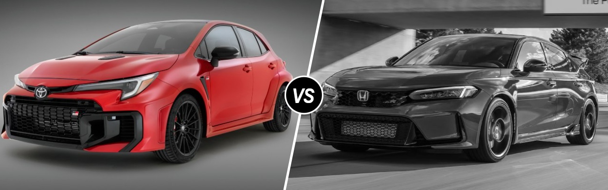 2025 Toyota GR Corolla vs 2025 Honda Civic Type R in Shreveport, LA