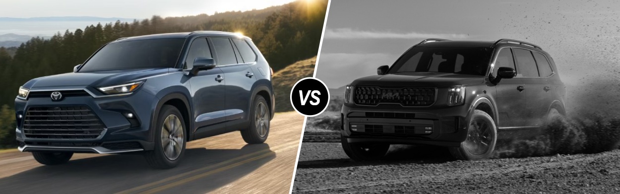 2025 Toyota Grand Highlander vs 2025 Kia Telluride near Bossier City, LA