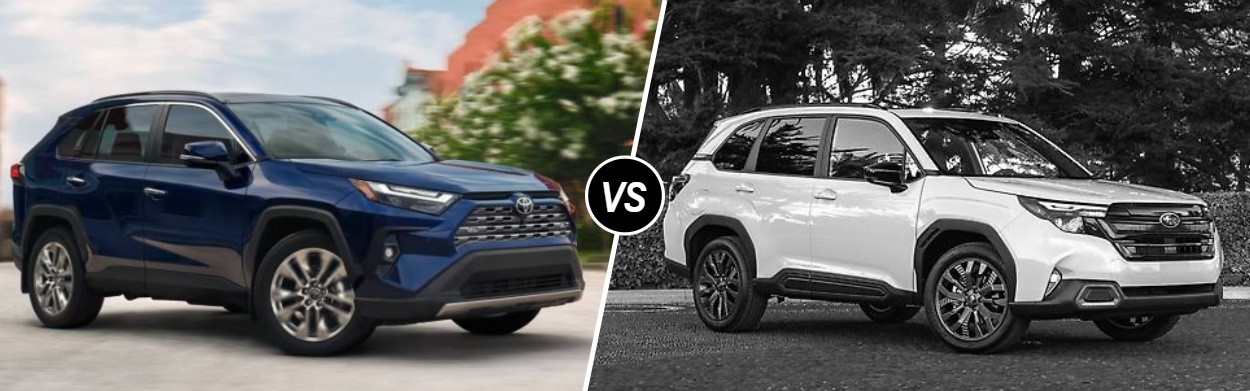 2025 Toyota RAV4 vs 2025 Subaru Forester in Woodbridge, NJ