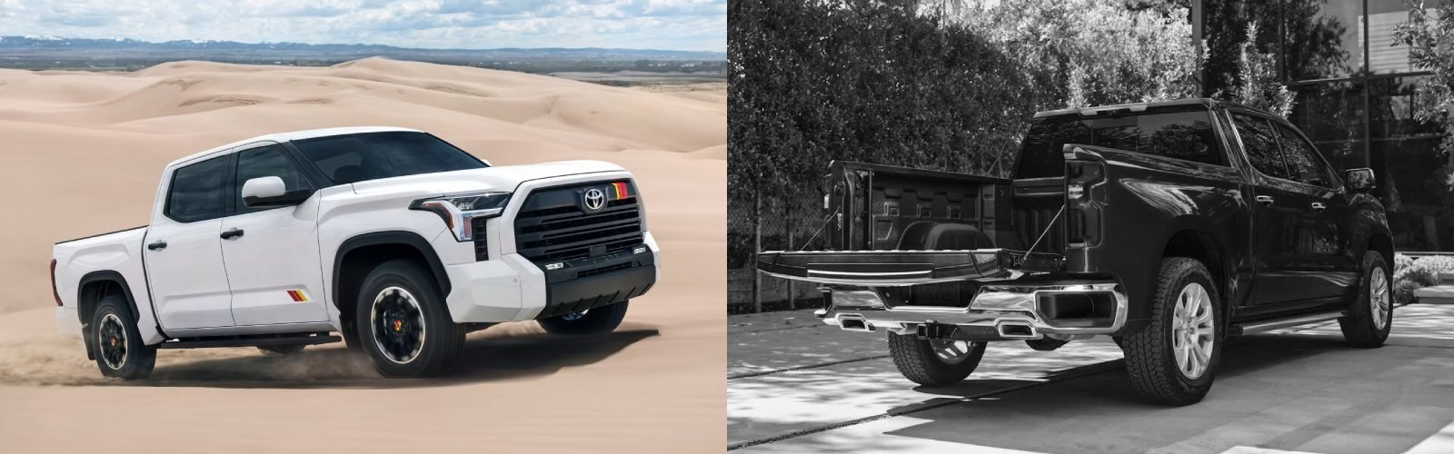 2025 Toyota Tundra vs 2025 Chevrolet Silverado 1500 in Shreveport, LA