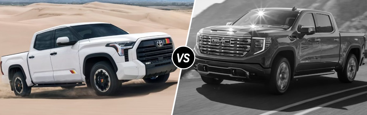 2025 Toyota Tundra vs 2025 GMC Sierra 1500 near Bossier City, LA