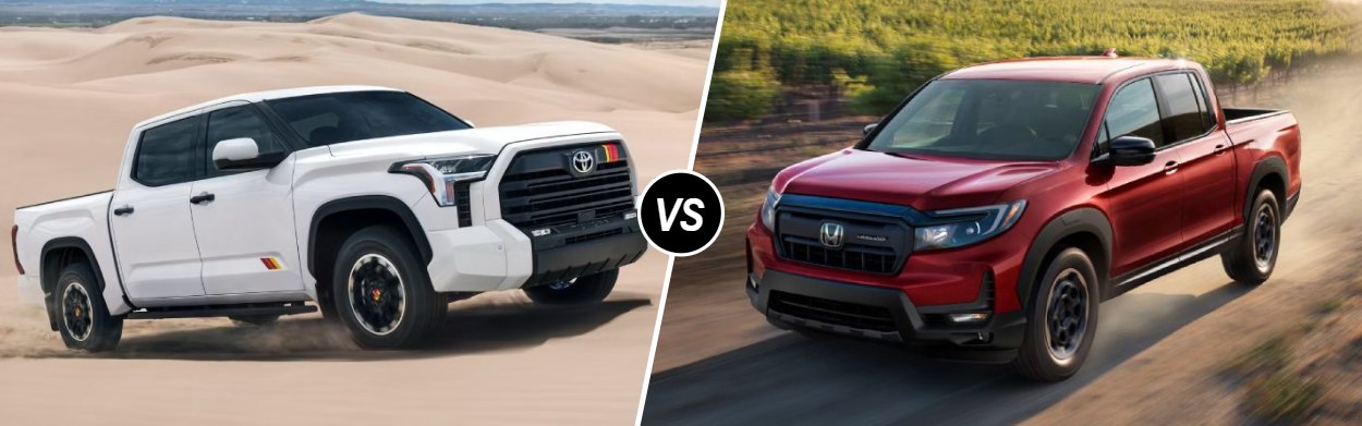 2025 Toyota Tundra vs 2025 Honda Ridgeline in Shreveport, LA