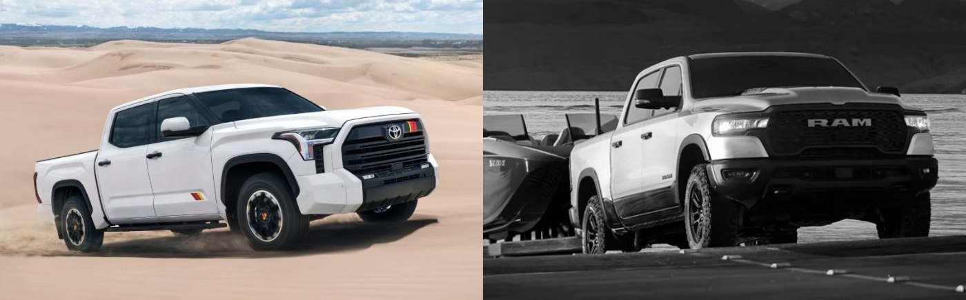 2025 Toyota Tundra vs 2025 Ram 1500 in McKinney, TX