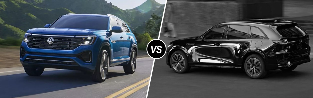 2025 Volkswagen Atlas Cross Sport vs 2025 Mazda CX-70 in Salinas, CA