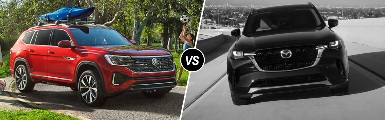 2025 Volkswagen Atlas vs 2025 Mazda CX-90 in San Antonio, TX