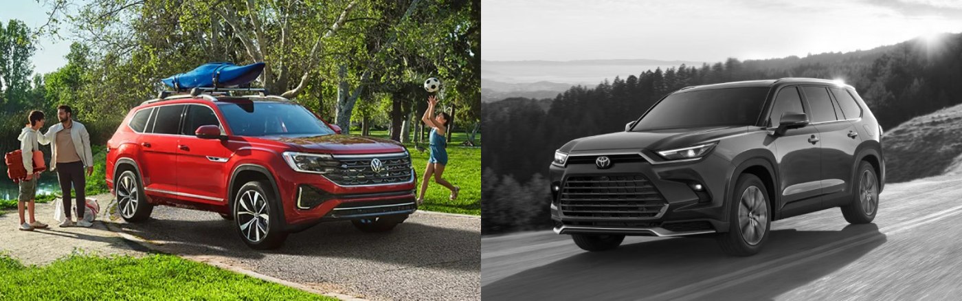 2025 Volkswagen Atlas vs 2025 Toyota Grand Highlander in San Antonio, TX