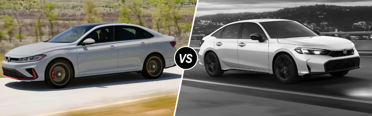 2025 Volkswagen Jetta GLI vs 2025 Honda Civic Si Sedan in San Antonio, TX