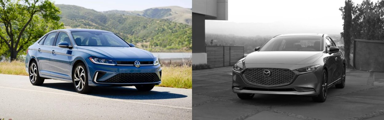 2025 Volkswagen Jetta vs 2025 Mazda Mazda3 Sedan in San Antonio, TX