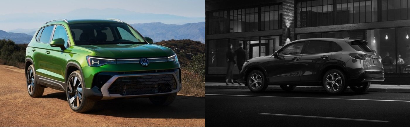 2025 Volkswagen Taos vs 2025 Honda HR-V in Corona, CA