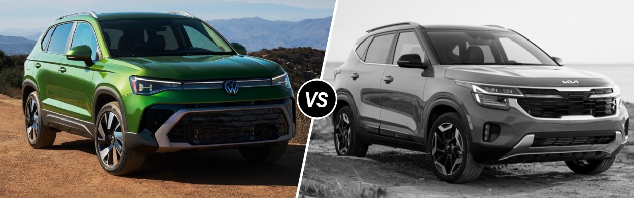 2025 Volkswagen Taos vs 2025 Kia Seltos in San Antonio, TX